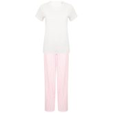 Dámske dlhé bavlnené pyžamo v sade