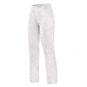 Dámské bílé pracovní kalhoty DARJA 190 