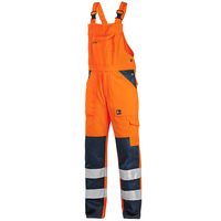 Pracovní reflexní kalhoty s laclem NORWICH