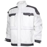 Pracovná blúza COOL TREND (Bílá / šedá | 58)