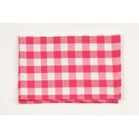 Bavlnená utierka (Červená / bílá)