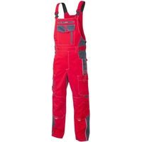 Montérky s trakmi VISION (Červená / šedá | 46)