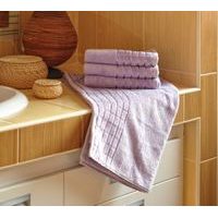 Bambusz szálas törölköző (Fialová | 50 x 100 cm)