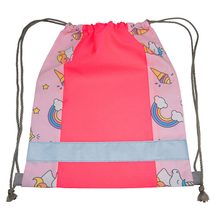 Dětský reflexní stahovací batoh Jednorožec