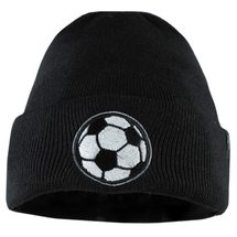 Pletená čepice s výšivkou Fotbal