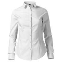 Dámská bílá košile s louhým rukávem Style