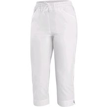 Pantaloni albi pentru femei 3/4 CXS AMY