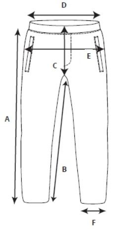 Pantaloni oversize Unisex