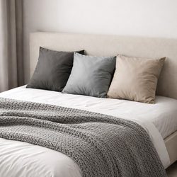 Povlak na polštářek z bavlněného saténu