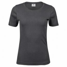 TRICOU DE DAMĂ CU MÂNECĂ SCURTĂ INTERLOCK - TRICOURI CU MÂNECĂ SCURTĂ - ÎMBRĂCĂMINTE