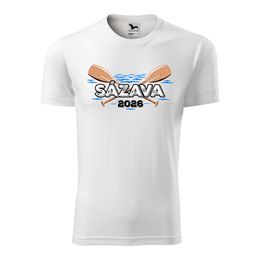 TRIČKO S POTISKEM "SÁZAVA" - VODÁCI - OBLEČENÍ