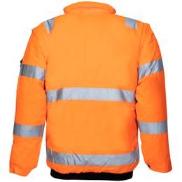 WASSERDICHTE WARNSCHUTZJACKE HOWARD REFLEX - WARNSCHUTZJACKEN - ARBEITS KLEIDUNG