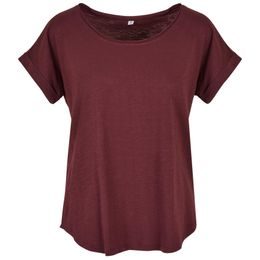 DAMEN T-SHIRT MIT LÄNGEREM RÜCKENTEIL - KURZARM-T-SHIRTS - KLEIDUNG