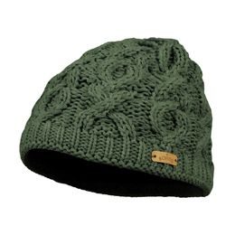 CĂCIULĂ DE IARNĂ TRICOTATĂ CU MODEL PENTRU FEMEI - CĂCIULI TRICOTATE - ACCESORII