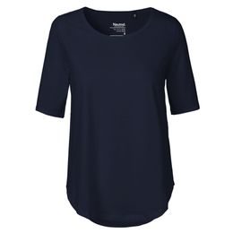 HALBÄRMLIGES DAMEN T-SHIRT AUS BIO-FAIRTRADE-BAUMWOLLE - KURZARM-T-SHIRTS - KLEIDUNG