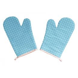 PÖTTYÖS KONYHAI EDÉNYFOGÓ - 2 DARAB - KONYHAI EDÉNYFOGÓ KESZTYŰK - HÁZTARTÁS