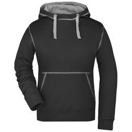 DAMEN SWEATSHIRT MIT KAPUZE JN960 - SWEATSHIRTS OHNE REISSVERSCHLUSS - KLEIDUNG