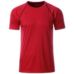 TRICOU FUNCȚIONAL PENTRU BĂRBAȚI JN496 - TRICOURI SPORT CU MÂNECI SCURTE - ECHIPAMENT SPORTIV