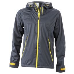 HERREN SOFTSHELLJACKE MIT KAPUZE JN1098 - SPORT SOFTSHELLJACKEN - SPORT KLEIDUNG