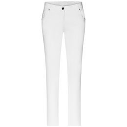 PANTALONI DE LUCRU ALBI PENTRU FEMEI JN3001 - PANTALONI MEDICALI - HAINE DE LUCRU