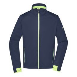 PÁNSKÁ SPORTOVNÍ SOFTSHELLOVÁ BUNDA JN1126 - SOFTSHELLOVÉ BUNDY - OBLEČENÍ