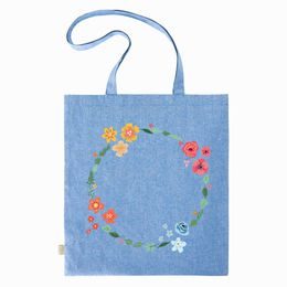 PLÁTĚNÁ TAŠKA FLORAL WREATH - TAŠKY - DOPLŇKY