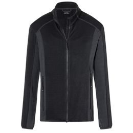 FÉRFI FLEECE SZTRECCS PULÓVER JN784 - VILLÁMZÁRAS PULÓVEREK - SPORTRUHÁZAT