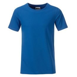 KLASSISCHES JUNGEN-T-SHIRT AUS BIO-BAUMWOLLE 8008B - T-SHIRTS AUS BIO-BAUMWOLLE - KLEIDUNG