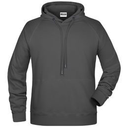 HERREN HOODIE AUS BIO-BAUMWOLLE 8024 - SWEATSHIRTS OHNE REISSVERSCHLUSS - KLEIDUNG