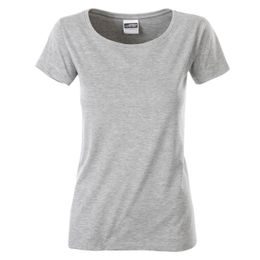 KLASSISCHES DAMEN-T-SHIRT AUS BIO-BAUMWOLLE 8007 - T-SHIRTS AUS BIO-BAUMWOLLE - KLEIDUNG