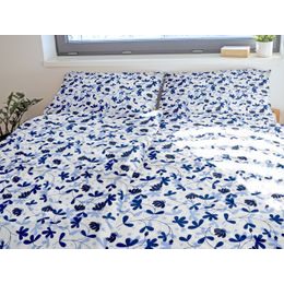 BAUMWOLL-BETTWÄSCHE BLUMENHARMONIE - BAUMWOLLBETTWÄSCHE - HAUSHALT