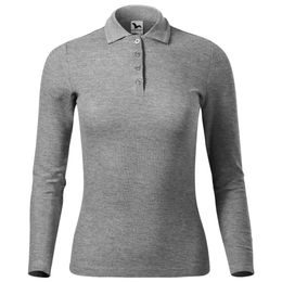 DAMEN LANGARM POLO-SHIRT PIQUE POLO LS - LANGARM POLO-SHIRTS - KLEIDUNG