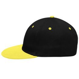 KÉTSZÍNŰ FLATPEAK SAPKA MB6581 - EGYENES SILTTEL - BASEBALL SAPKÁK ÉS SAPKÁK