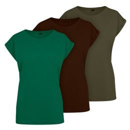 3 DB-OS SZETT: NŐI PÓLÓ FELHAJTOTT UJJAKKAL - RÖVID UJJÚ PÓLÓK - RUHÁZAT