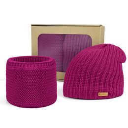 GESCHENKSET: DAMEN-BEANIE UND LOOP-SCHAL - GESCHENKSETS - SETS UND GESCHENKE