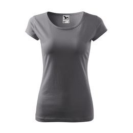 DAMEN T-SHIRT PURE - KURZARM-T-SHIRTS - KLEIDUNG