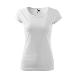 DAMEN T-SHIRT PURE - KURZARM-T-SHIRTS - KLEIDUNG