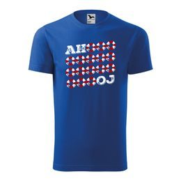 TRIČKO S POTISKEM "AHOOOJ" - VODÁCI - OBLEČENÍ