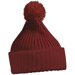 CĂCIULĂ TRICOTATĂ CU POMPOM MB7540 - FESURI CU POMPON - ACCESORII