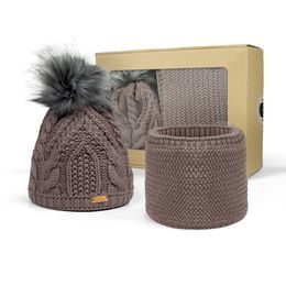 DÁRKOVÉ BALENÍ: DÁMSKÁ ČEPICE S BAMBULÍ A NÁKRČNÍK - ČEPICE - KŠILTOVKY A ČEPICE