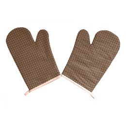 MĂNUȘĂ DE BUCĂTĂRIE CU BULINE - 2 BUCĂȚI - MĂNUȘI DE BUCĂTĂRIE - GOSPODĂRIE