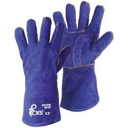 SCHWEISSERHANDSCHUHE PATON BLUE - SCHWEISSER-HANDSCHUHE - ARBEITS KLEIDUNG