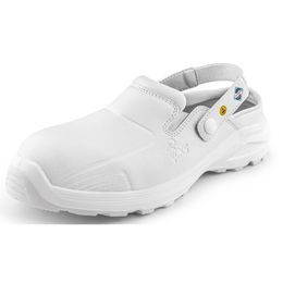 ARBEITSPANTOLETTEN CXS WHITE ADDA OB ESD - ARBEITSSANDALEN - SCHUHE