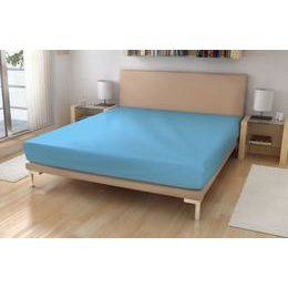 JERSEY SPANNBETTLAKEN MIT ELASTAN - BETTWÄSCHE UND BETTLAKEN - HAUSHALT
