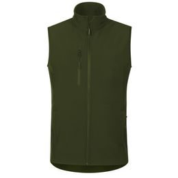 PÁNSKÁ SOFTSHELLOVÁ VESTA TRAIL - SOFTSHELLOVÉ VESTY - OBLEČENÍ