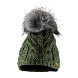 CĂCIULĂ DE IARNĂ PENTRU FEMEI CU POMPON - FESURI CU POMPON - ACCESORII