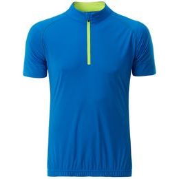 TRICOU BĂRBAȚI DE CICLISM CU FERMOAR SCURT JN514 - TRICOURI PENTRU CICLISM - ECHIPAMENT SPORTIV