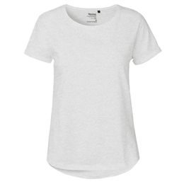 Dámské tričko s ohrnutými rukávy z organické Fairtrade bavlny