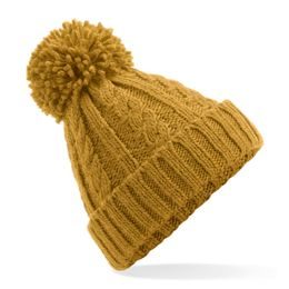 ELEGANTE STRICKMÜTZE MELANGE - BOMMELMÜTZEN - CAPS UND MÜTZEN