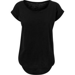 DAMEN T-SHIRT MIT LÄNGEREM RÜCKENTEIL - KURZARM-T-SHIRTS - KLEIDUNG